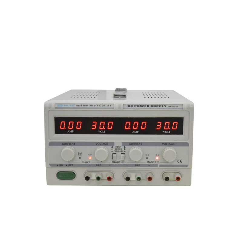 Factory Directly Sales TPR-3010-2D 30V 10A Dual Channel Output Variable Adjustable Regulated DC Power Supply