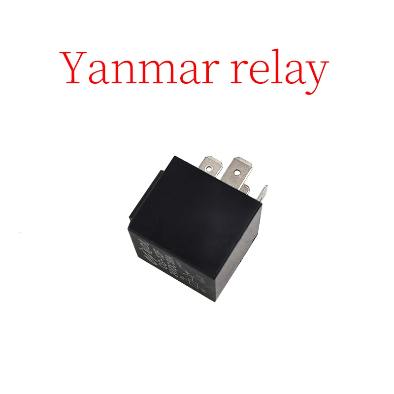 

Construction Machinery Excavator Accessories Relay (4 Plug, 24VDC, 80A) for Yanmar High Quality Brand New