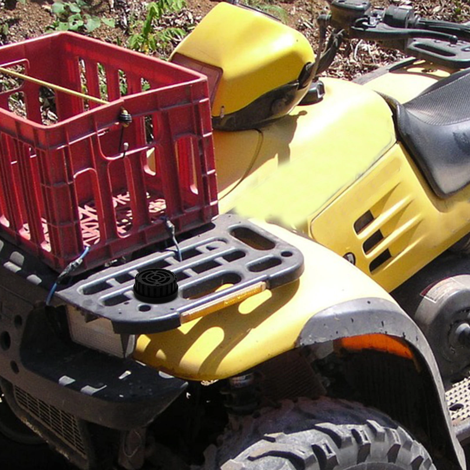 

Air Filter for ATV 47 49CC Two Stroke Mini Motorcycle Black Replacement Parts Durable Compatible Easy Install Off Road Use