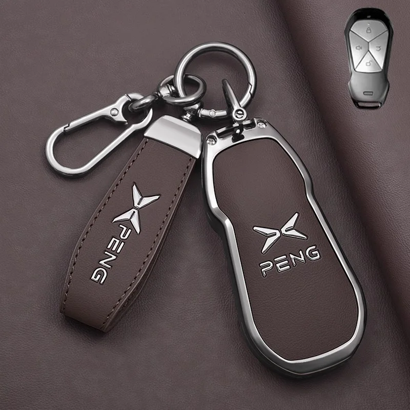 Autoschlüsseletui für Xpeng Xiaopeng G6 2025 2026, Auto-Styling-Schlüsselanhänger, Fernbedienung, Dekoration, Abdeckung, Muschel, Ringhalter, Anhänger, Zubehör – Detail 6