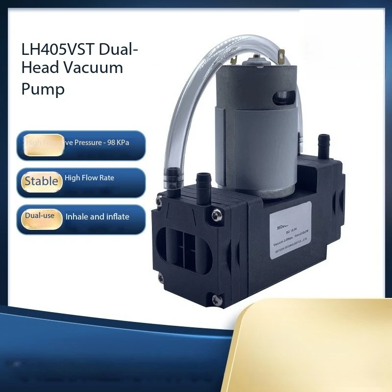 

100Kpa high negative pressure double head pump vacuum defoaming machine bubble removal machine high vacuum air pump