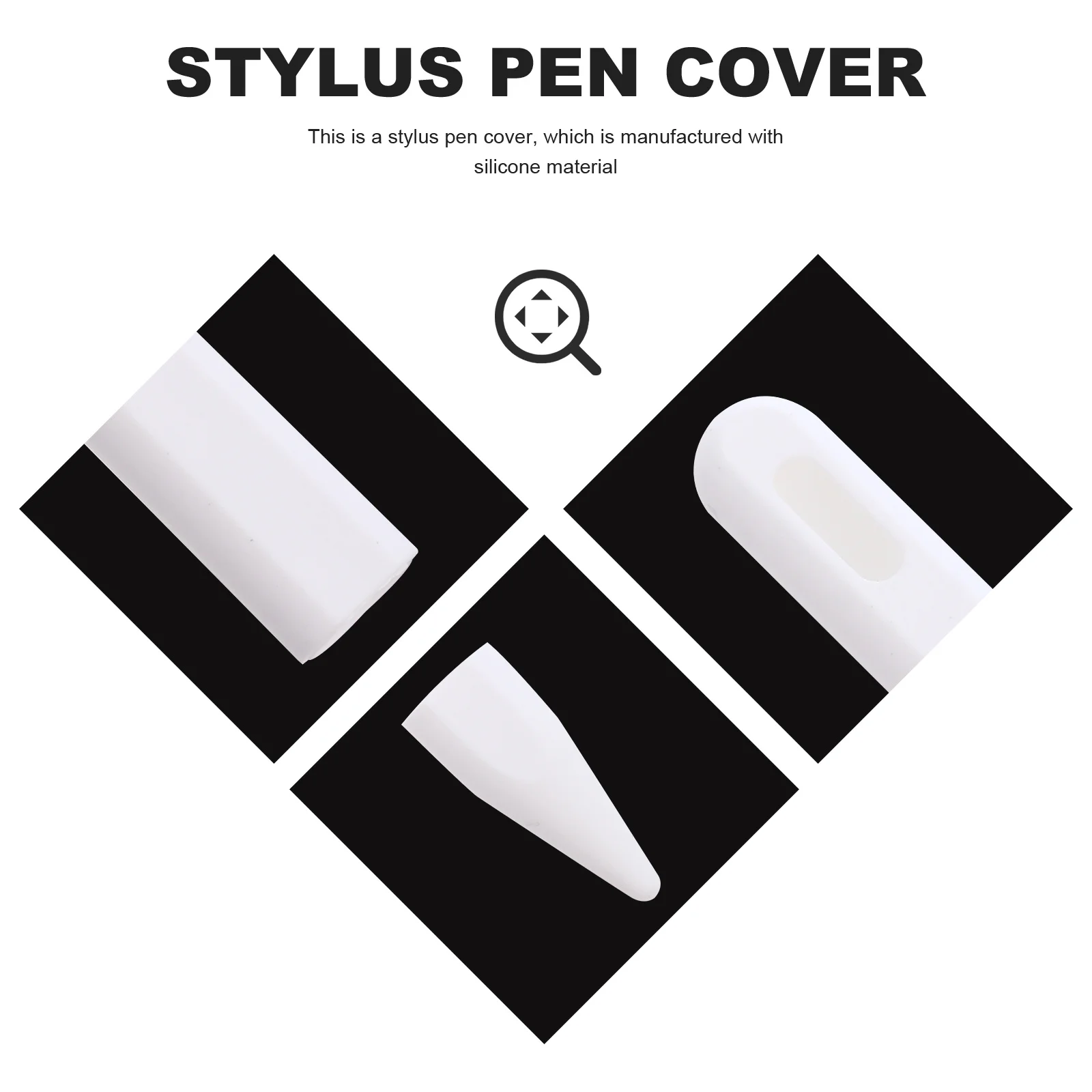 

Pencil 2 Cover Cartoon Silicone Stylus Pen Protector Touch Screen Precision Fit Non-Slip Grip Case For Tablet Accessories