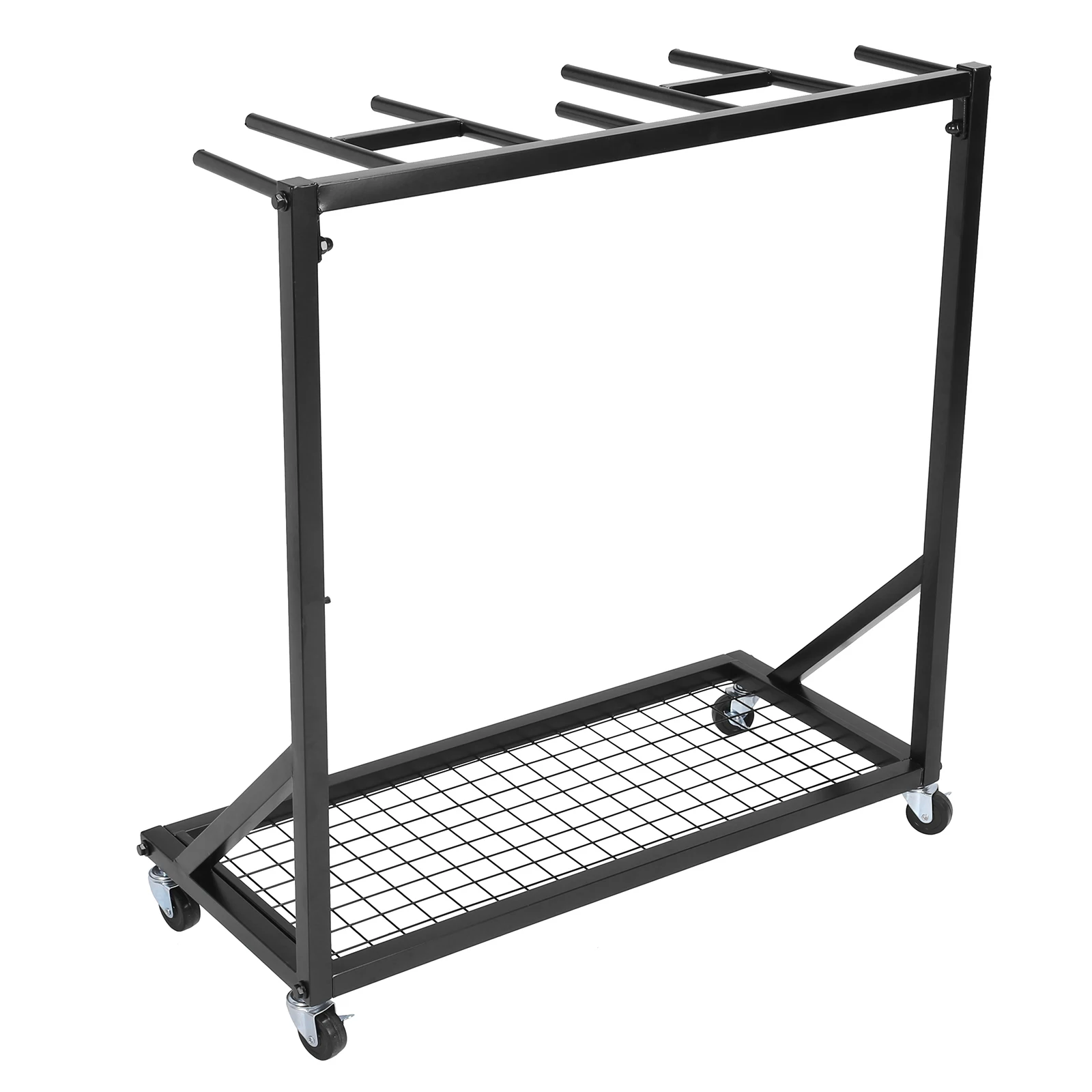 

Rolling Heavy Duty Tennis Balls Holder with Wheels Rolling Mobile Sports Equipment Cart for School/Gym/Training Ground