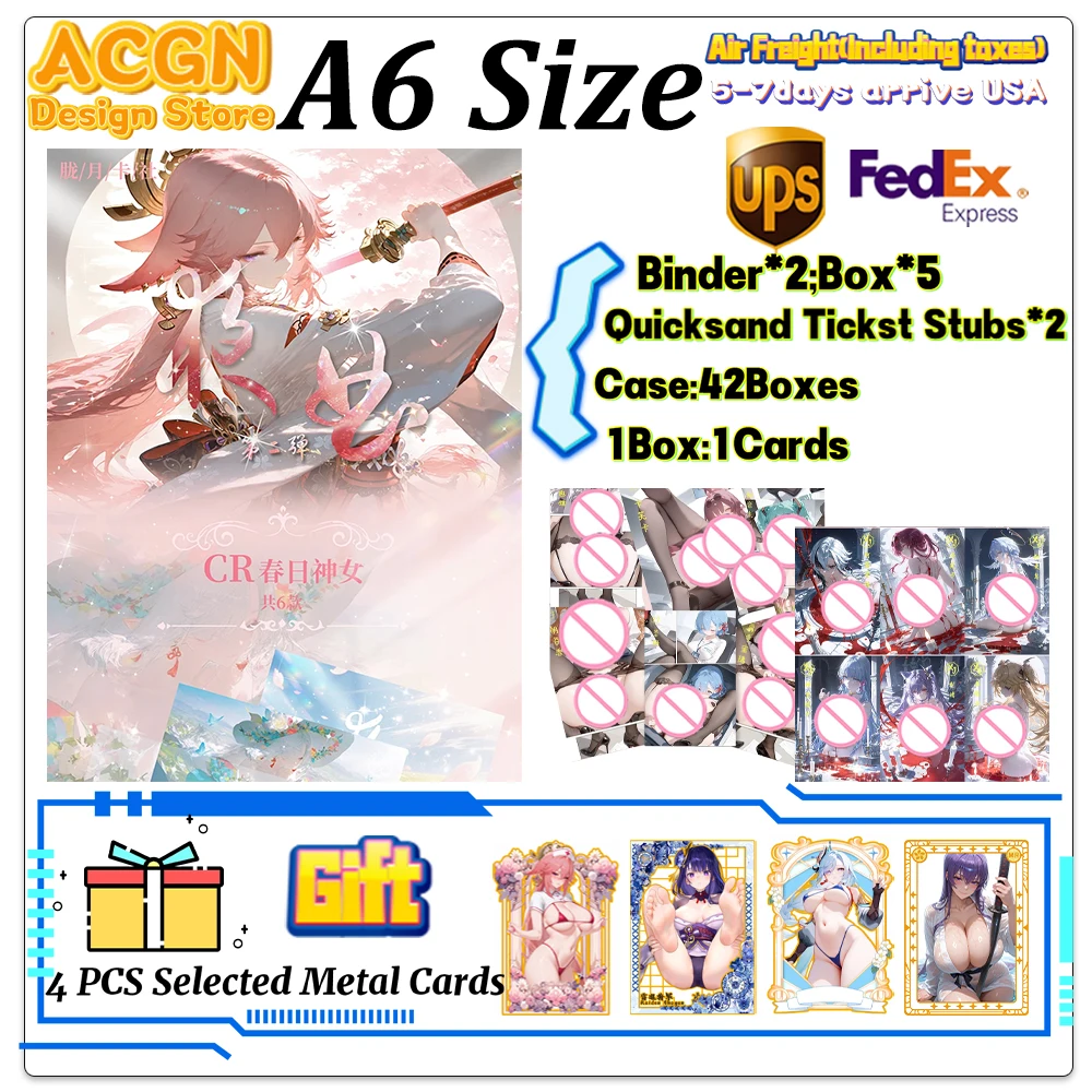 

Wholesale 2025 Goddess Story Card Booster Box Pack Nocturne 2 Cosplay Game Character Collectible Cards Case Playing Cards Game