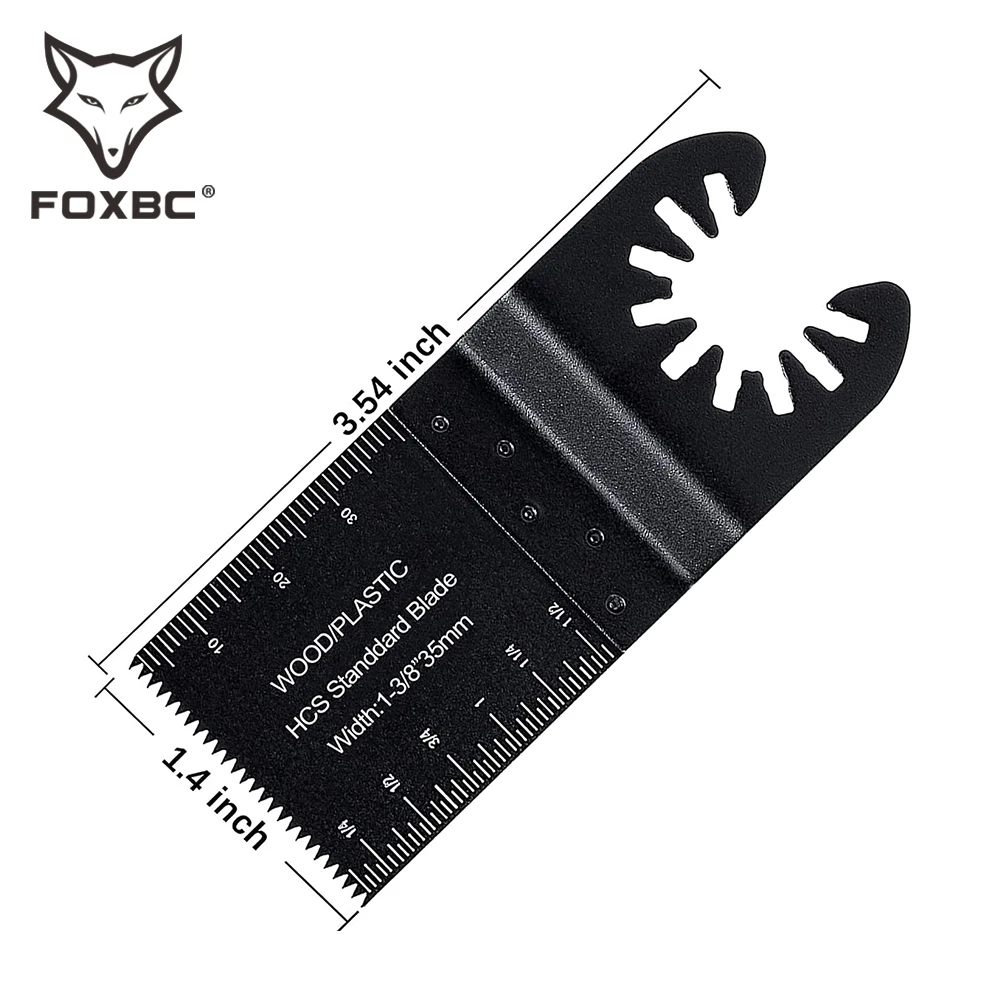 FOXBC Oscillating Multi tool Saw Blades 25PCS For Fein Multimaster Bosch Makita Milwaukee Rockwell Ryobi Porter Cable