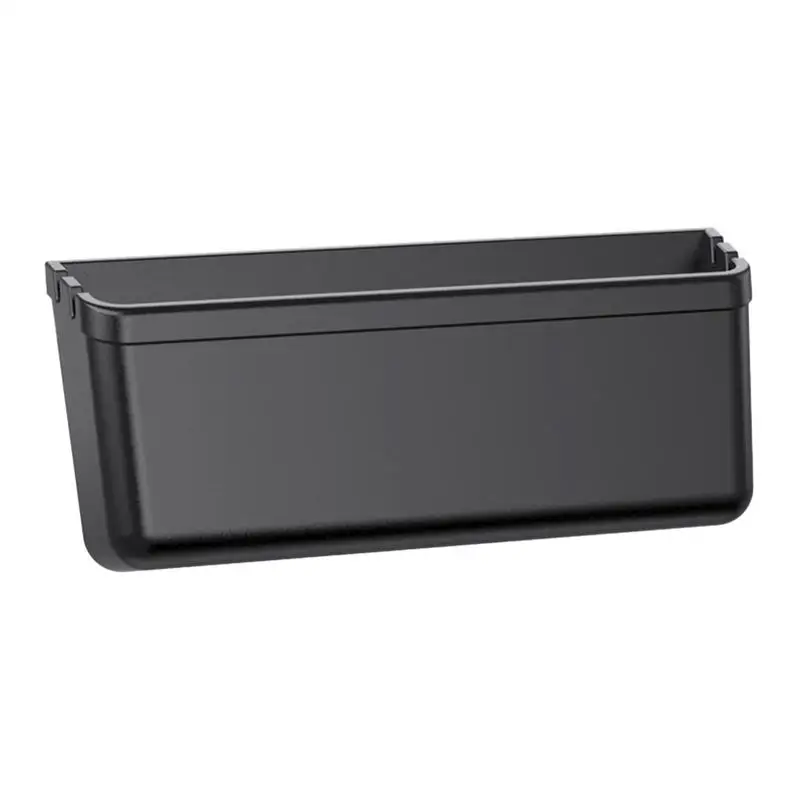 Solid Car Door Side Storage Box Adhesive Box For Wall Easy Installation Auto Small Item Organizer Box Auto Adhesive Coin Box