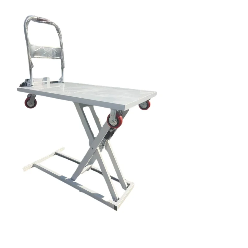 

Electric on-board handling Small electric loader Lifting trolley Lifting flatbed forklift