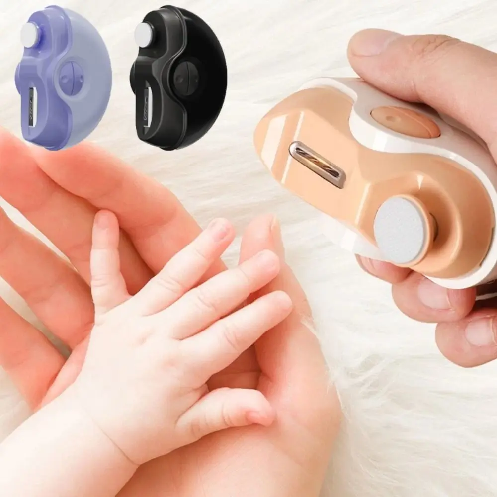 

2 in 1 Electric Nail Clippers Nail Care Rechargeable Nail Trimmer Universal Silent Automatic Nails Clipper for Children Adults