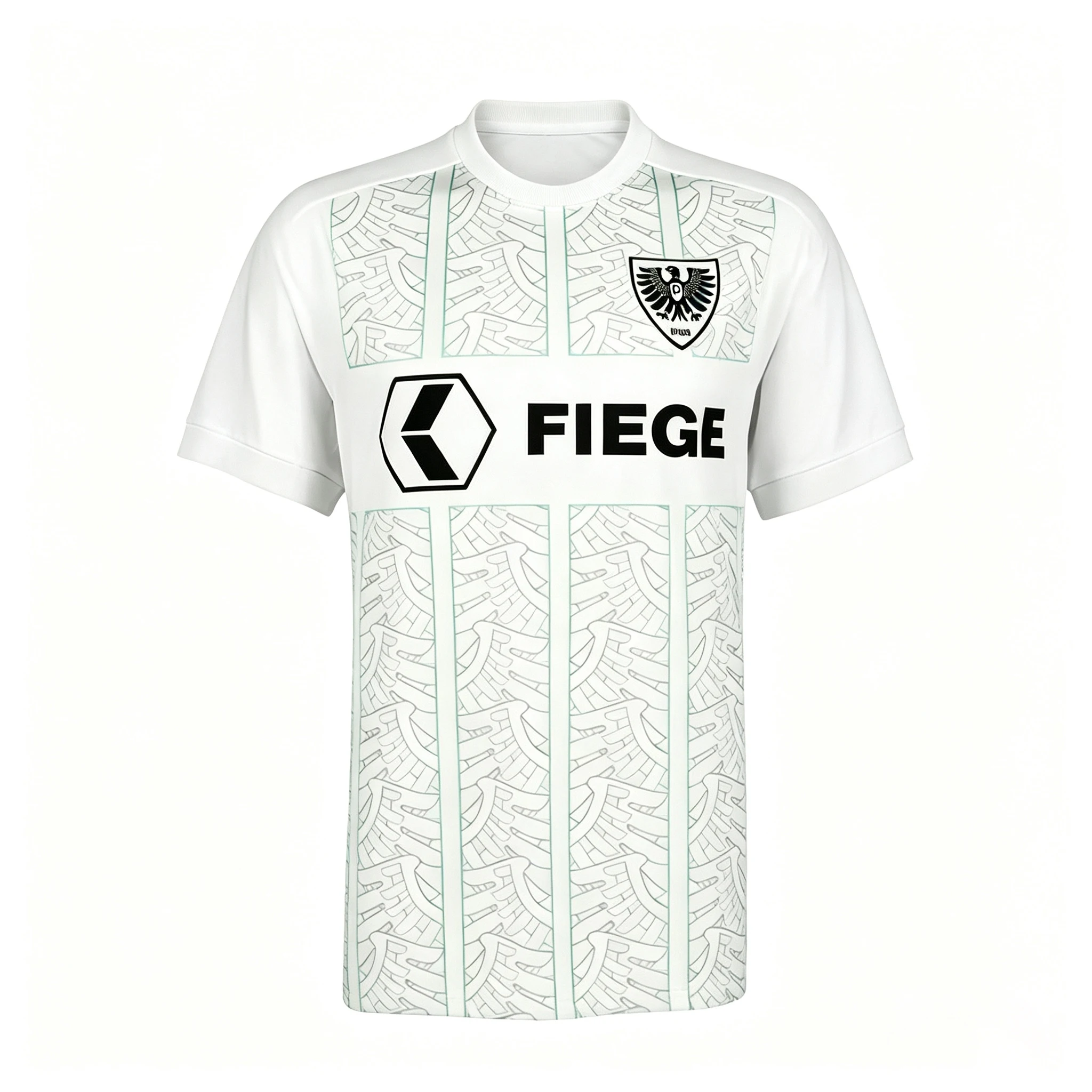 2026 Preußen Münster 3D-gedrucktes Fußballtrikot Herren Sommer Schnelltrocknendes Kurzarm-T-Shirt Familien-Partnerlook – Detail 4