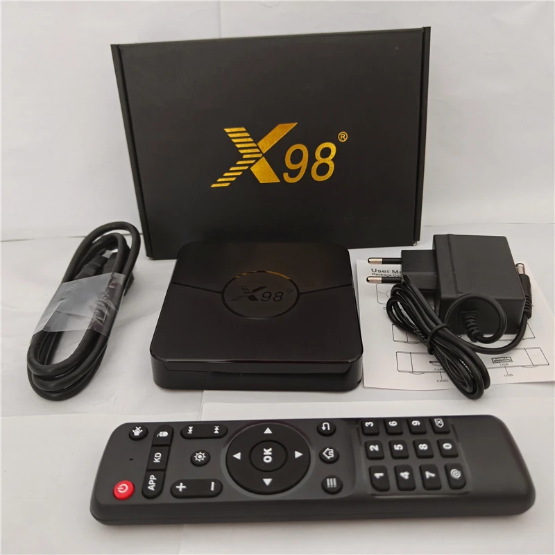 Smart TV Box X98 Plus Amlogic S905W2 Android 11 4GB 64GB Set Top Box Support H.265 AV1 Dual Wifi BT5.0 مشغل الوسائط PK X96 X6 X4 #4
