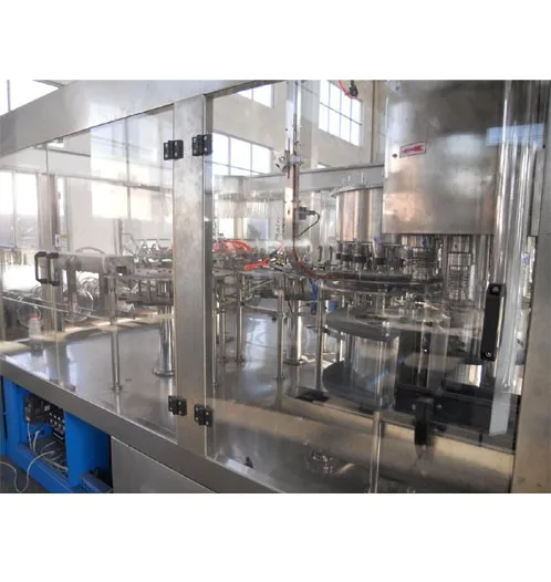 آلة تعبئة الزجاجات الأوتوماتيكية للمياه المعدنية والمشروبات للبلاستيك والزجاج لمصنع خط إنتاج المياه #4