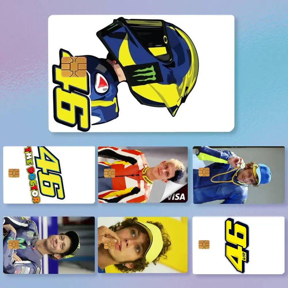 Пленка-лента из матового ПВХ высокой четкости Valentino Rossi Moto 46 |   Наклейки для кредитных и дебетовых карт, а также для украшения подарков