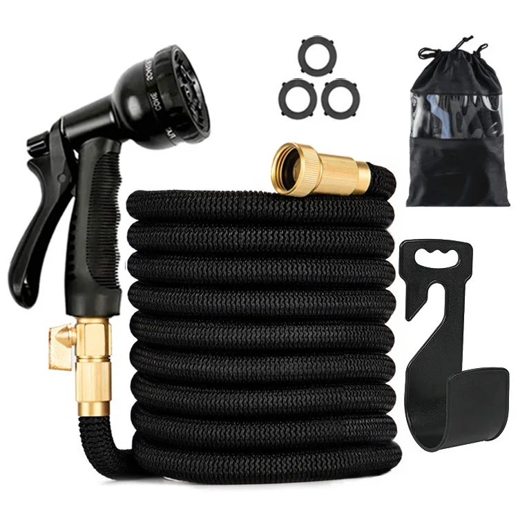 Expandable Flexible Garden Water Hose High Pressure Magic Telescopic Water Pipe Car Washing Yard Lawn Plant Irrigation Cleaning