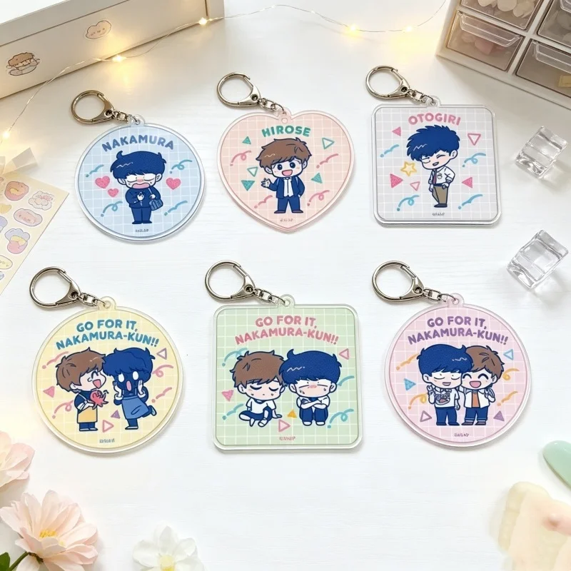 Go For It, Nakamura! 2026 Acrylic Pendant Keychain Various styles Okuto Nakamura FACTORY STORE 6CM Gifts For Friends Q Version