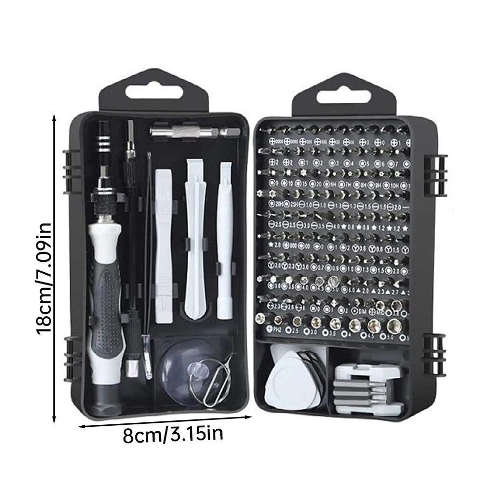 138 in One Screwdriver Set Cross border Multi Functional Magnetic - Professional Screw Driver Tools Set PC Repair Tool Kit