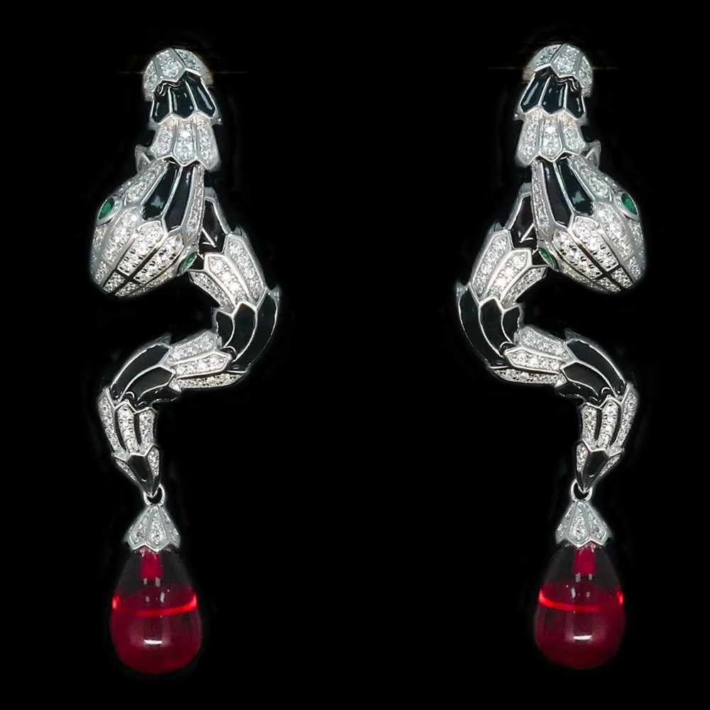 

KQDANCE, большие серьги из серебра 925 пробы, черного цвета, смолы, углеродного бриллианта, синтетический красный сердолик, агат, драгоценный камень, серьги-капли, ювелирные изделия для женщин, вечерние