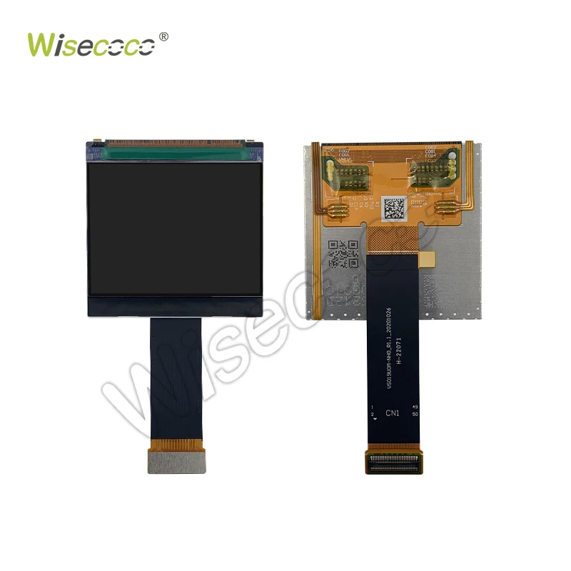 Wisecoco High Brightness 1.89 Inch 1600*1200 MIPI 50Pins Interface 1000Nits Lcd Mini Screen for Beauty Equipment view 3