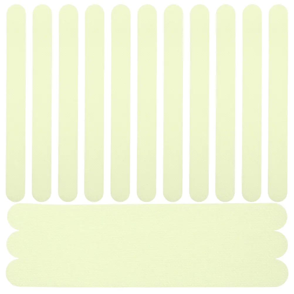 

48pcs Anti Slip Stairs Tapes 2x20cm Green Glow Dark Adhesive Stickers Waterproof Non Slip Stair Strips Practical Steps