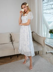 Short Sleeve Boho Bodycon Dress Sexy Off Shoulder Summer Beach Dress Elegant Bandage White Floral Long Dresses For Women 2024