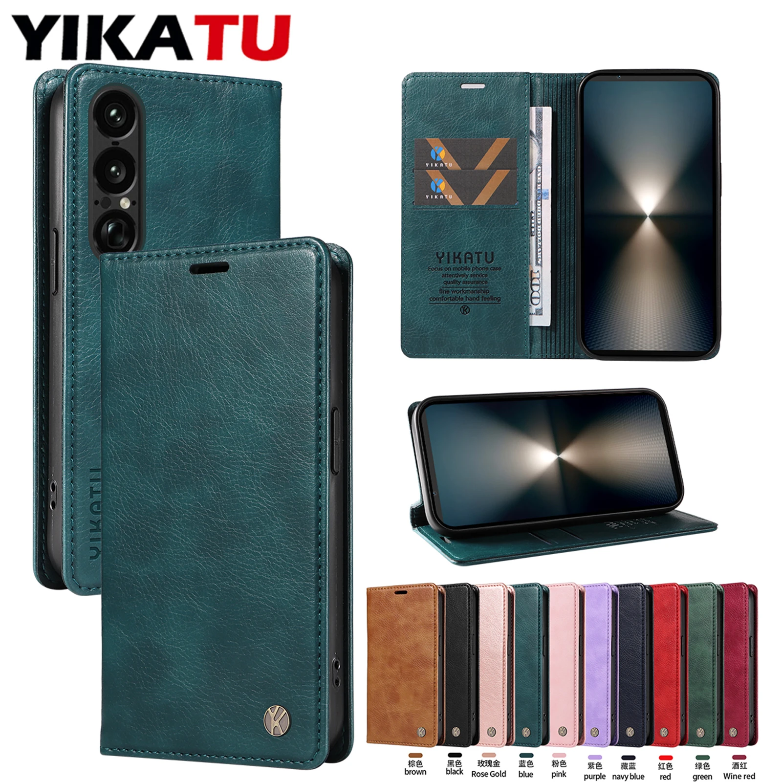 Wallet Leather Case…