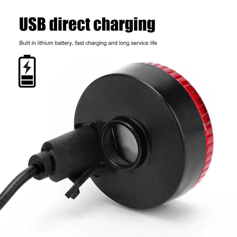 

4Pcs LED Bicycle Front Light with 4Pcs Bike Tail Light Bike Handlebar Flashlight USB Rechargeable IPX4 Waterproof