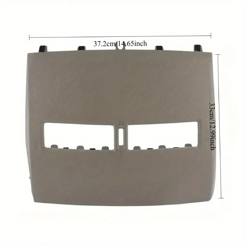 Cubierta de Panel de instrumentos de acabado de coche LHD, carcasa de Panel frontal, salida de ventilación de aire acondicionado para Nissan Tiida 2005-2011