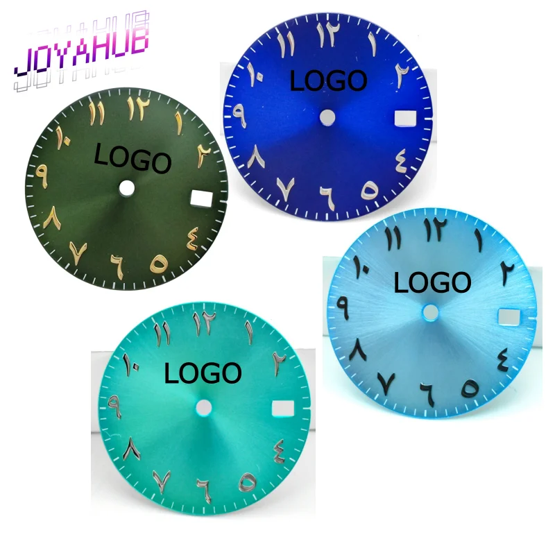 Luxury Watch With Arabic Numerals - Custom LOGO Luxury 29mm Dial Green