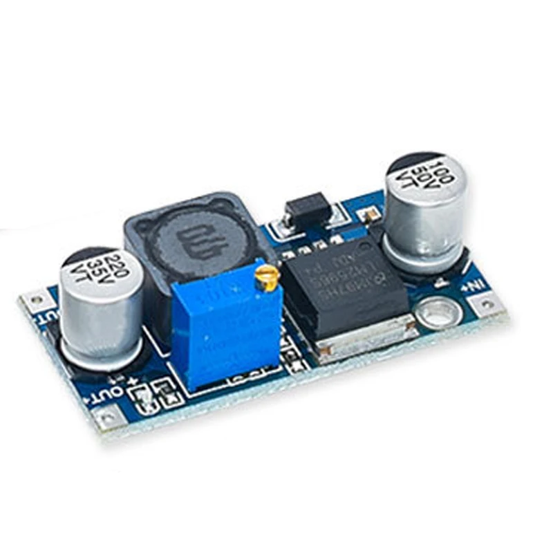 5Pcs LM2596S DC-DC Adjustable Step-Down 3-40V Voltage Regulator Power Supply Module LM2596 3A Buck Converter With Display