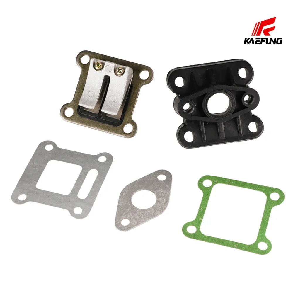 Carburetor Reed Valve Inlet Intake Manifold Gaskets for 47cc 49cc Mini Moto Dirt Pocket Bike ATV Quad Minimoto Go Kart Scooter