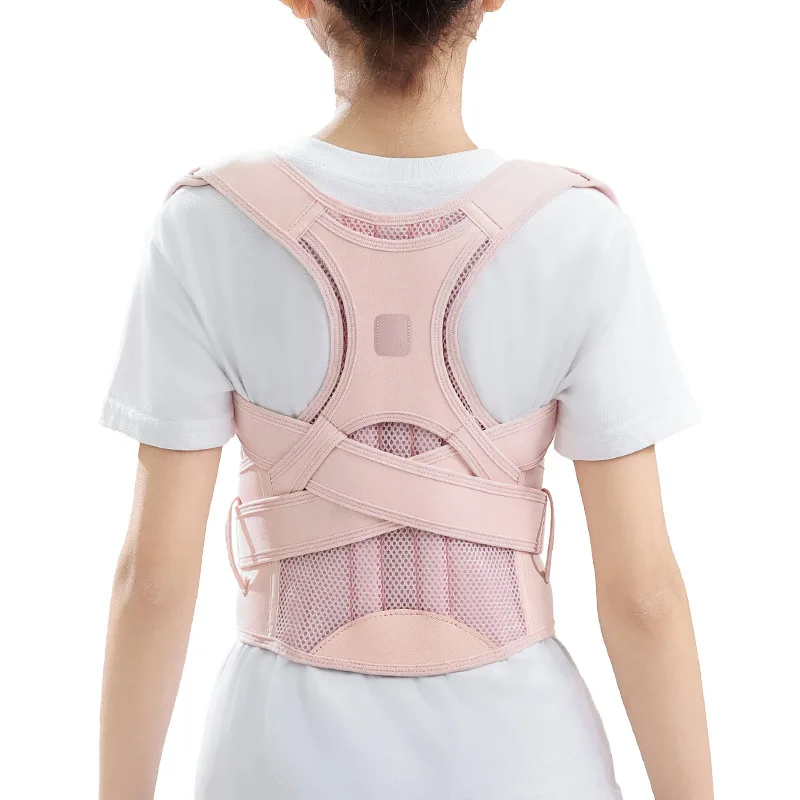 

Prevention of myopia and kyphosis in students and children Adjustable back posture aligners Back brackets Pink posture aligners