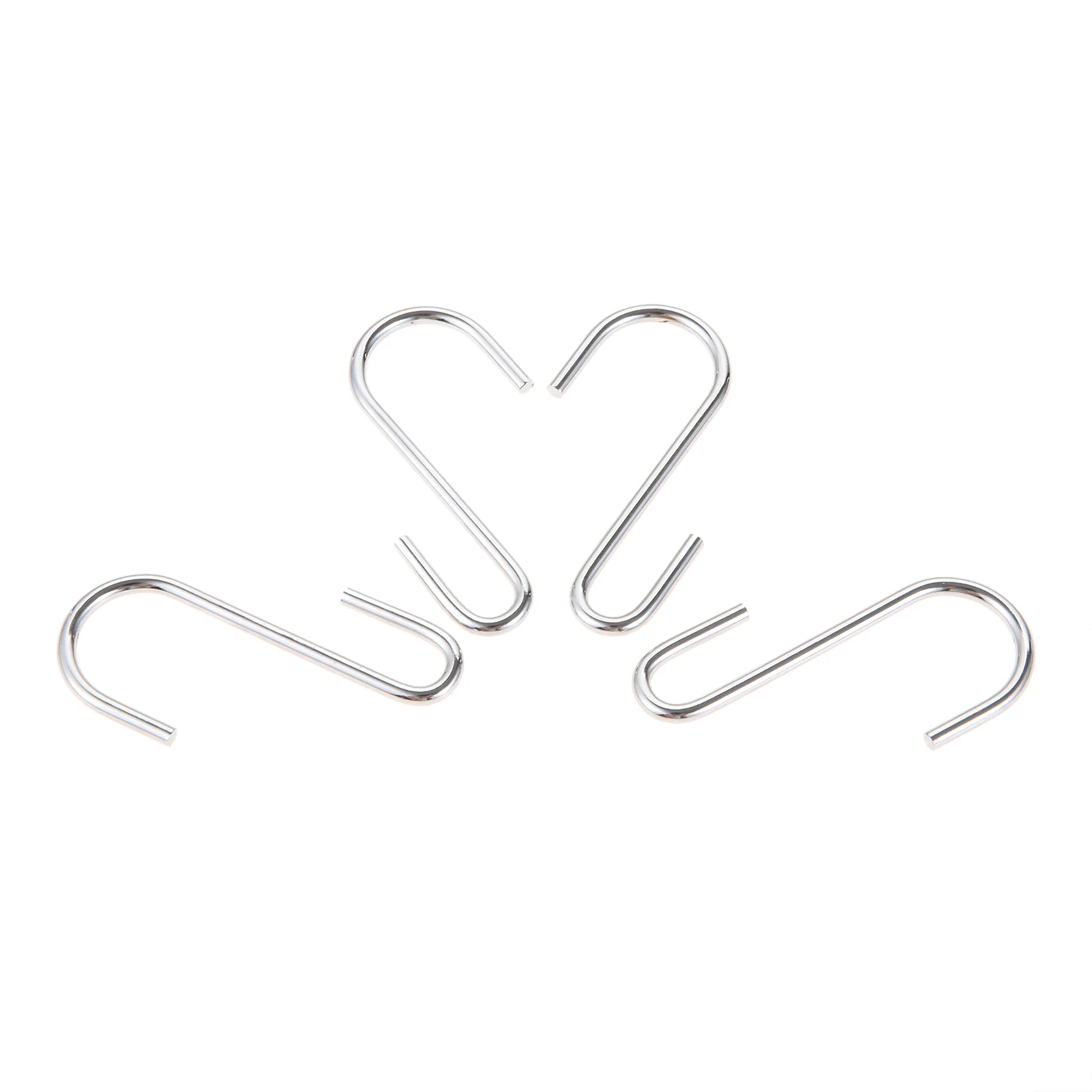 10 pcs ganci a forma di S appesi appendiabiti a gancio resistente per cucina bagno camera da letto ufficio Pancoat Bag piante strumenti appesi