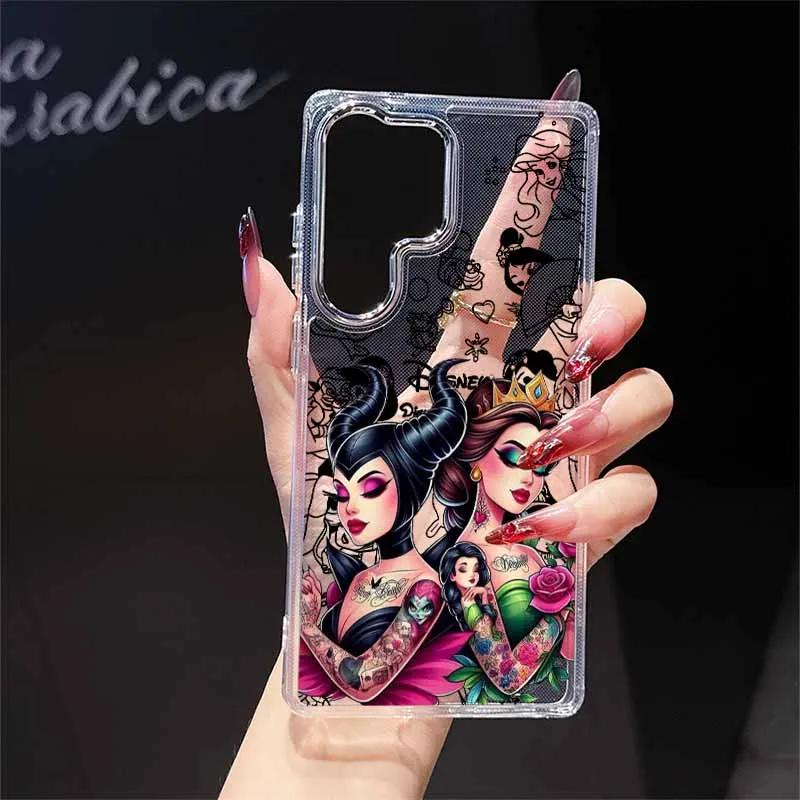 ديزني الوشم ارييل الأميرة لسامسونج A56 A55 A54 A53 A52 A36 A35 A34 A33 A32 A31 A26 A25 A24 A23 A16 A06 A05 جراب هاتف كابا #5