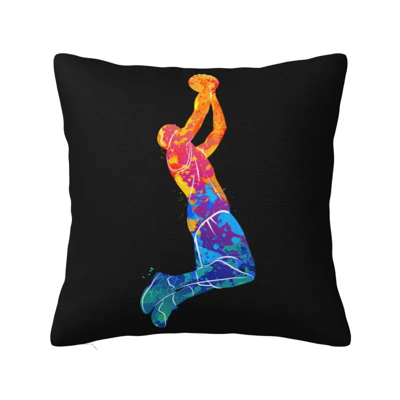 Custom Basketball Player Pillow Covers Sports Lover Gift Nordic Cushion Cover Car Pillowcase