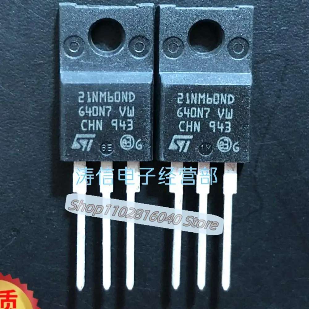 

10PCS/Lot 21NM60ND STF21NM60ND STP21NM60ND 21A 60V Best Quality Imported Original Spot