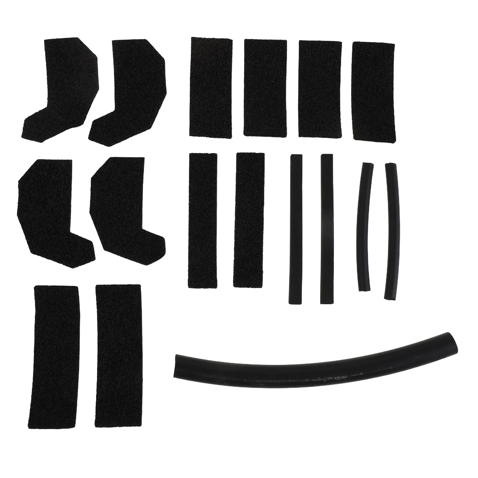 1Set Hardtop Foam Seal Strip Kit Compatible Jk 2007-2018 Easy Install Weatherproof Leak Proof Car Roof Seal Noise