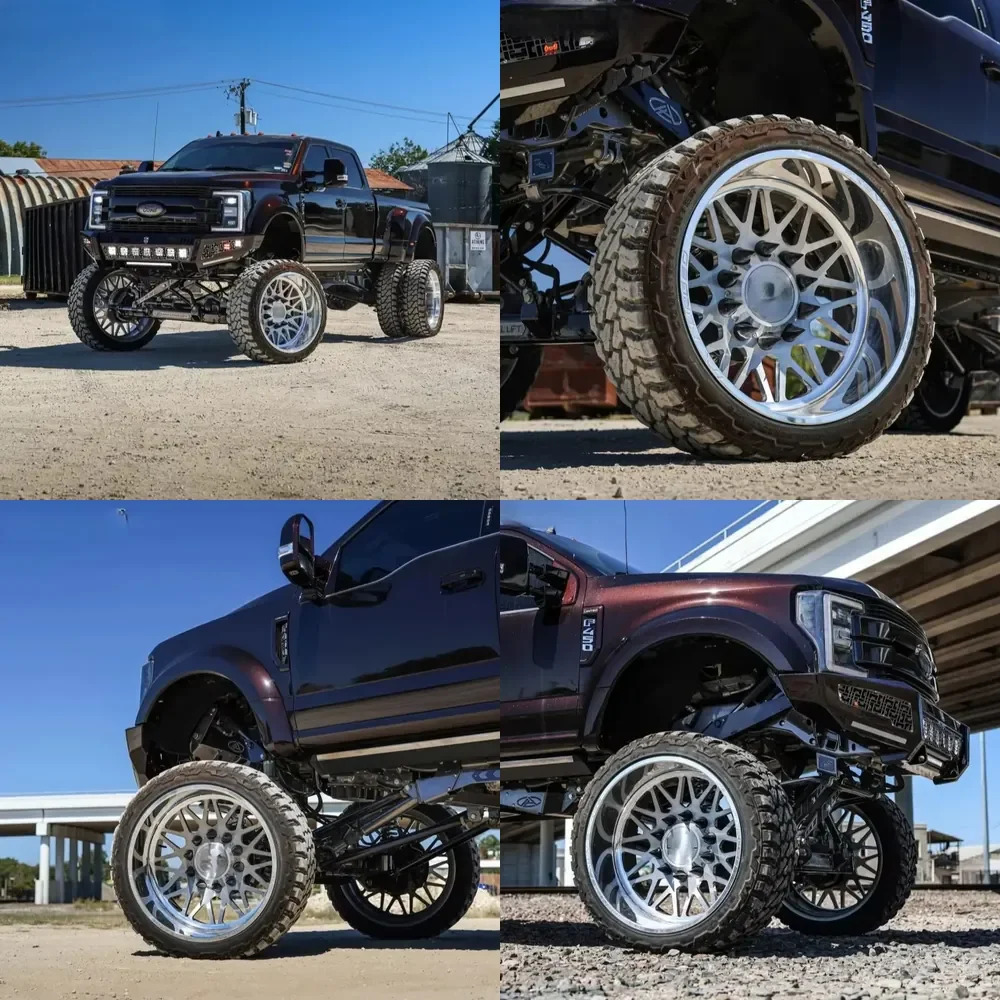

Custom Forged Wheels 22-30 Inch Chrome Finish 8/10 Hole 8x170 8x180 8x200 10x225 for RAM Pickup