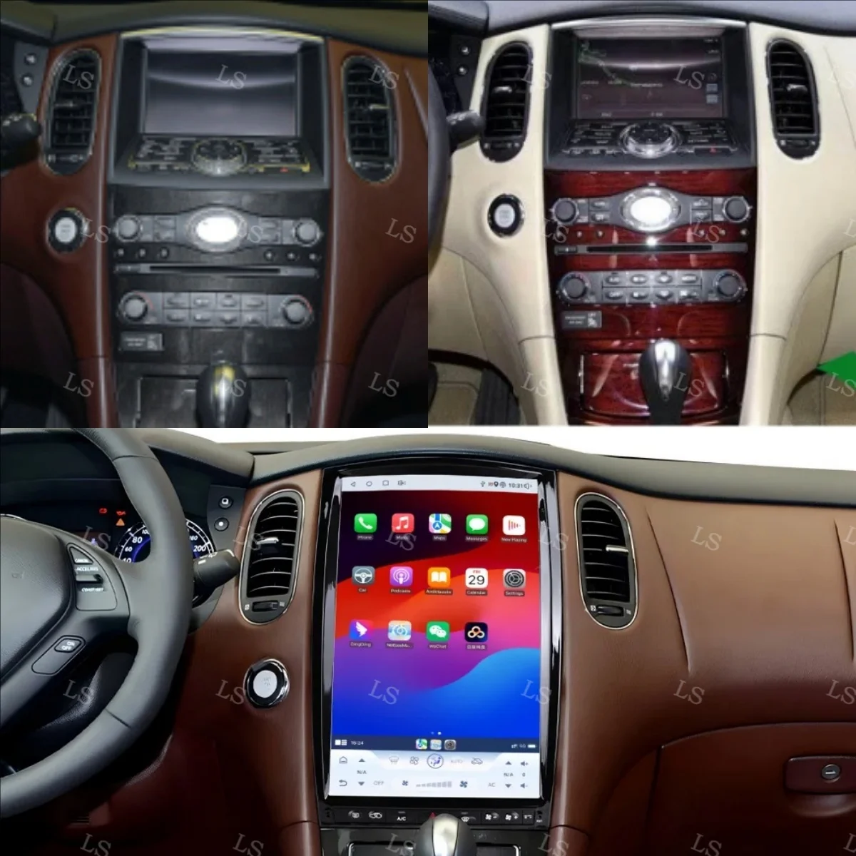 

14.5" Android For Infiniti QX50 2013-2016 EX25 E35 E37 EX30D 2008-2013 Car Radio Stereo Carplay Qualcomm 8 Core GPS Navigation
