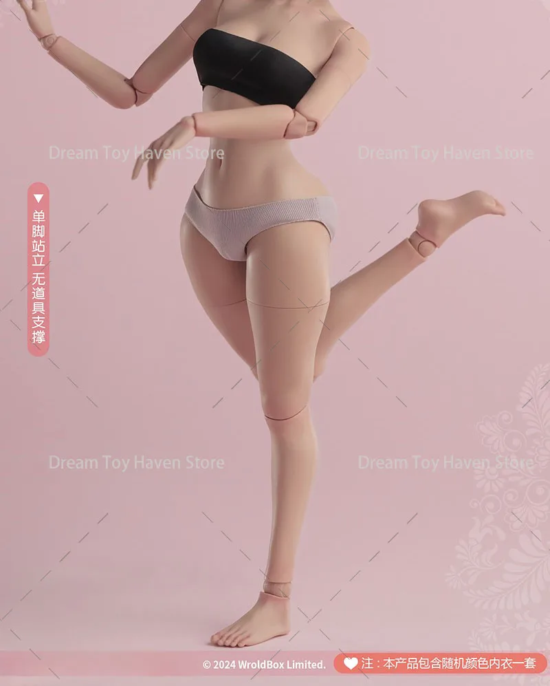 ตุ๊กตาแอ็คชั่นฟิกเกอร์หญิง Original Worldbox AT210 ขนาด 1/6 ความสูง 27 ซม. ข้อต่อขยับได้ดีเยี่ยม