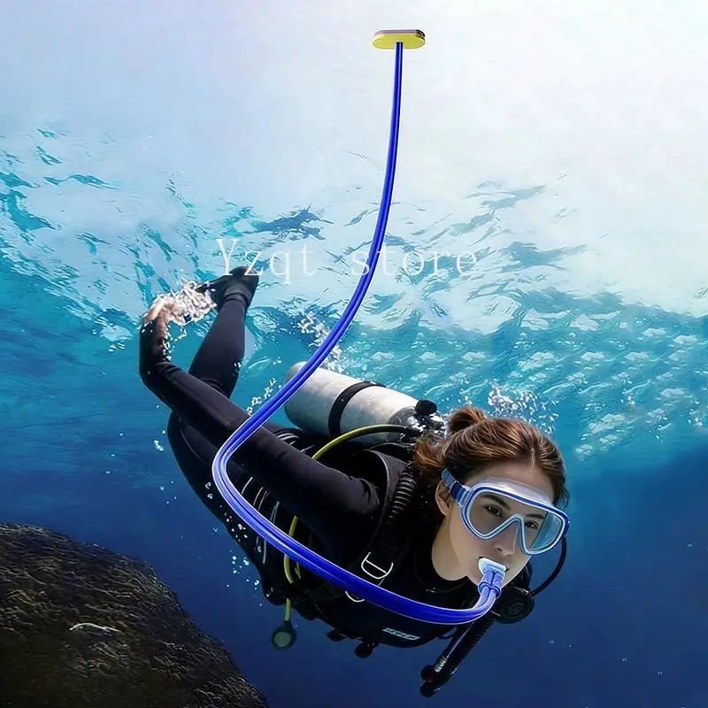 1M 2M 3M Adult Full Dry Respirator Diving Swimming Equipment Breathing Tube Diving Suit Men Women Swim Training Snorkel Tube