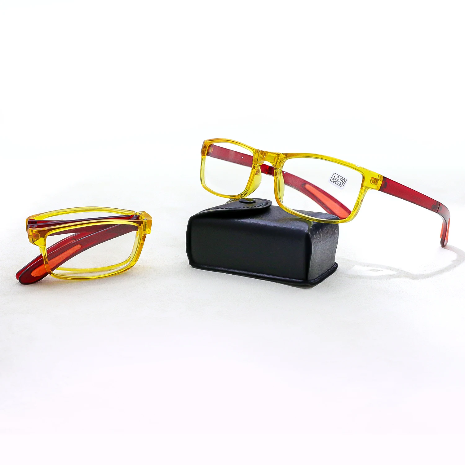Bequeme, praktische, faltbare Anti-Blaulicht-Lesebrille für Herren und Damen, Geschenkbox, neue Mode, klassisch, ultraleicht