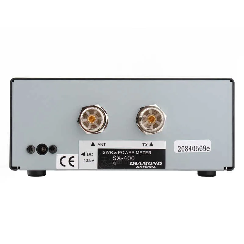 140-525MHz SX-400 SWR UV 듀얼 밴드 정재파 측정기 DC13.8V SWR 파워 미터 (다이아몬드용)