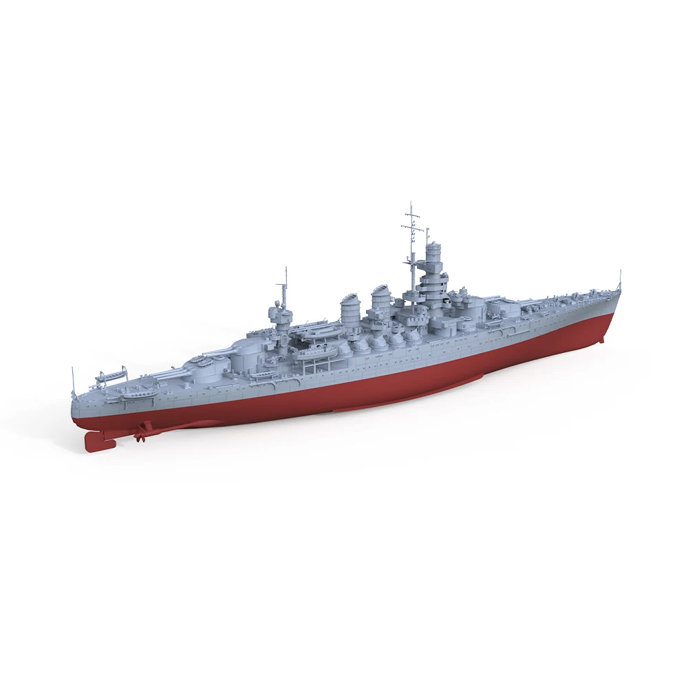 SSMODEL SSC545/S 1/700 Military Model Kit Italy CaioDuilio Battleship Full Hull