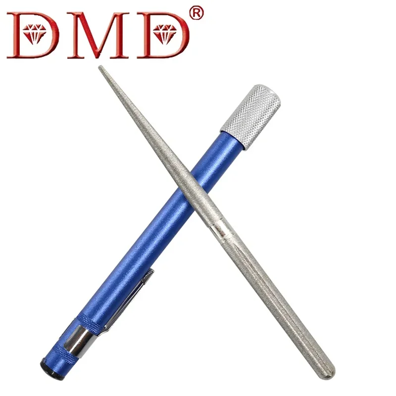 DMD 3 en 1 Extérieur Haute Qualité Professionnel Couteau Aiguiseur Stylo Diamant Hameçon Aiguiseur Multi-fonction Outil LX-8018S