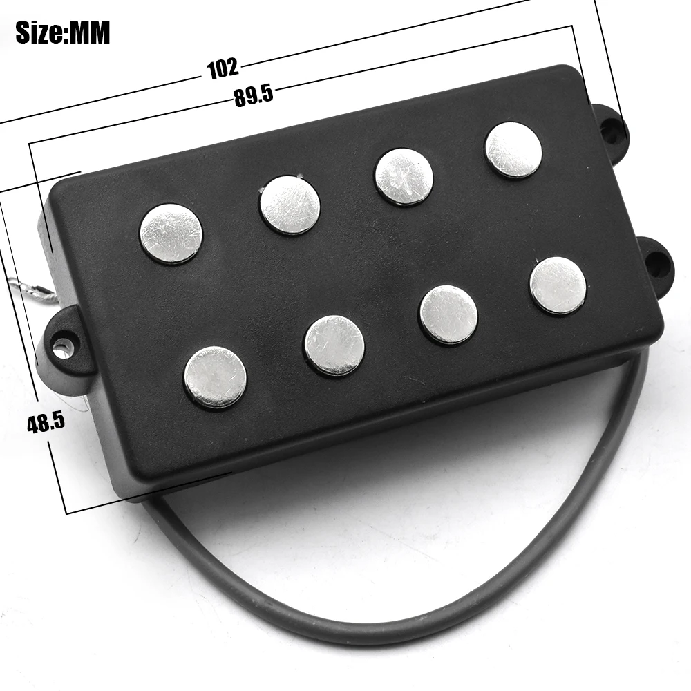 Electric Guitar PB-Style Electric Bass Black Pickup Four-string Open Large Tone Bass Pickup