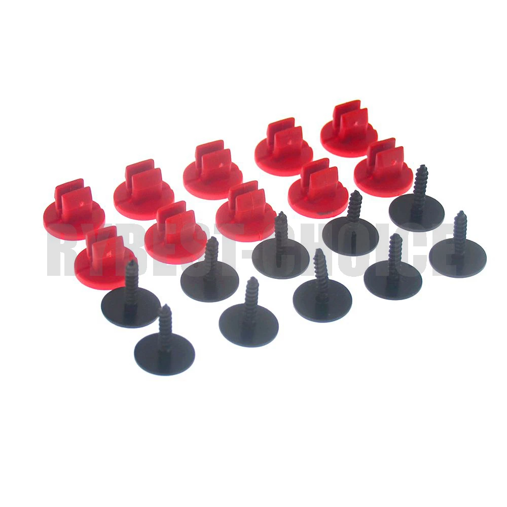

20pcs Engine Undertray Fastener Snap Clips Buckle Bottom Shield Guards Screws Clamps For Ford For C-Max For S-Max