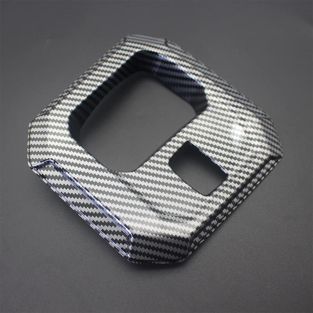 ABS Carbon Fiber Color Gear Shift Panel Trim For Dacia Duster 2
