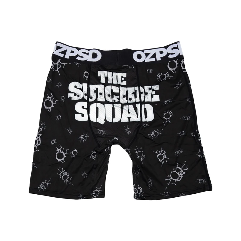 5 قطعة الصيف مثير الرجال الملاكم الملابس الداخلية تنفس المطبوعة الرجال سراويل السروال الذكور حجم كبير رجل سراويل بوكسر رجل boxershort