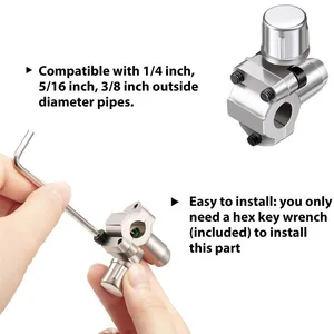 3 Sätze BPV-31 Bullet Piercing Ventil Tippleitungskit 1.5 10 Hauptverkaufsklimaanlage - №7