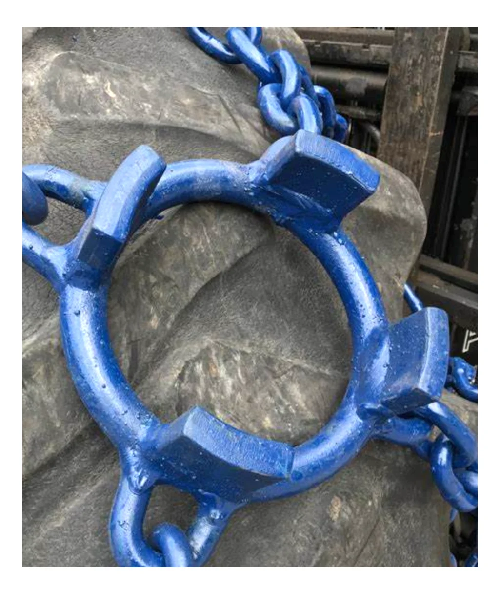 CE Certificate High Strength Tyre Steel Skidder Chain Tire Chains Farm Tractor