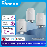 SONOFF TRVZB Zigbee Thermostatic Radiator Valve Smart Home eWeLink App Remote Control Works with SONOFF ZB Bridge-P